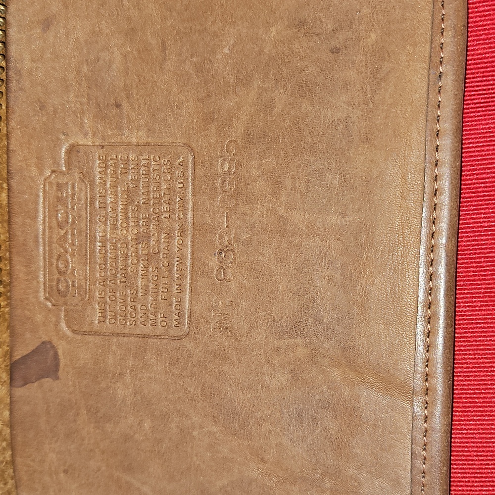 Coach Black Leather Women's Briefcase Or Table Bag. - Picture 9 of 9